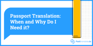 Passport Translation Service